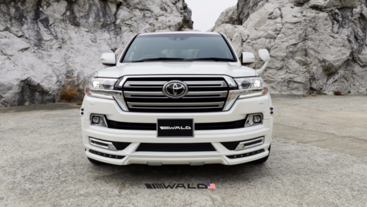 wald toyota land cruiser front spoiler sports line 2016 2017 2018