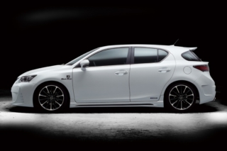 wald lexus ct200h ct ct200 black bison body kit side skirt set white p21c wheel rim 2011 2012 2013