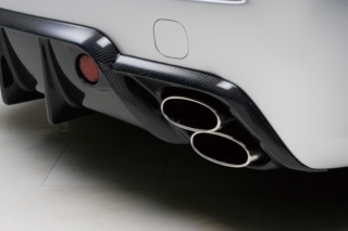 wald lexus isf black bison body kit rear bumper diffuser carbon fiber 2008 2009 2010 2011 2012 2013 2014