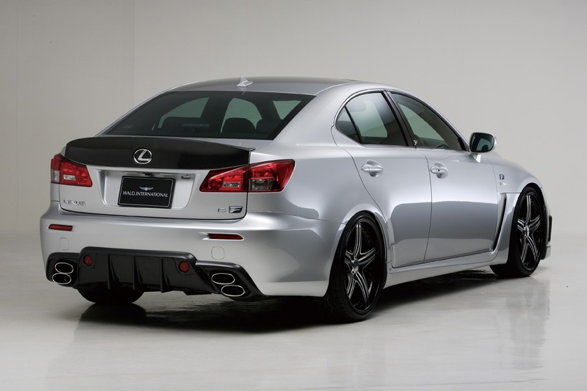 ISF WALD'S STYLE FRP REAR DIFFUSER 2008-2013 LEXUS IS-F