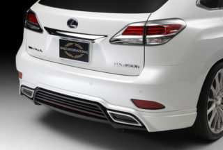 wald lexus rx350 f sport fsport executive line body kit rear apron lip 2013 2014 2015