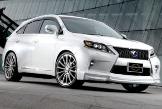 wald lexus rx350 f sport fsport executive line body kit front white p21 rim wheel 2013 2014 2015