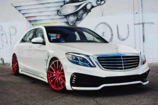 wald mercedes benz w222 s550 s63 s65 black bison body kit front 2014 2015 2016 2017