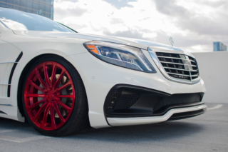 wald mercedes benz w222 s550 s63 s65 black bison body kit front bumper 2014 2015 2016 2017