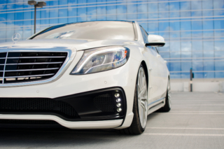 wald mercedes benz w222 s550 s63 s65 black bison body kit front bumper 2014 2015 2016 2017