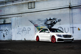 wald mercedes benz w222 s550 s63 s65 black bison body kit front 2014 2015 2016 2017