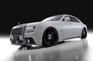 wald rolls royce ghost black bison edition body kit front angle 2010 2011 2012 2013 2014