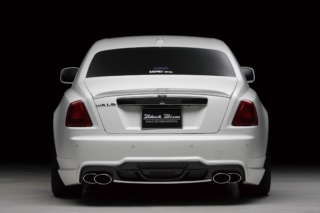 wald rolls royce ghost black bison edition rear bumper 2010 2011 2012 2013 2014