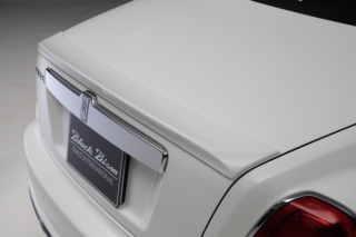 wald rolls royce ghost black bison edition trunk spoiler 2010 2011 2012 2013 2014