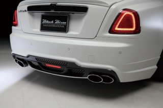 wald rolls royce ghost black bison edition rear bumper 2010 2011 2012 2013 2014