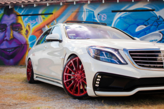 wald mercedes benz w222 s550 s63 s65 black bison body kit front 2014 2015 2016 2017