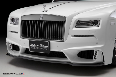 wald rolls royce wraith black bison edition front bumper 2014 2015 2016