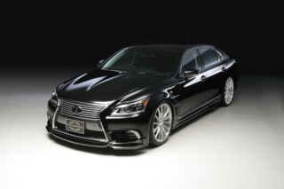 wald lexus ls ls460 ls460l ls600 ls600hl executive line body kit front angle 2013 2014 2015 2016 2017