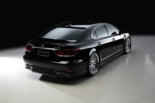 wald lexus ls ls460 ls460l ls600 ls600hl executive line body kit front angle 2013 2014 2015 2016 2017