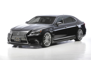 wald lexus ls ls460 ls460l ls600 ls600hl executive line body kit front angle 2013 2014 2015 2016 2017