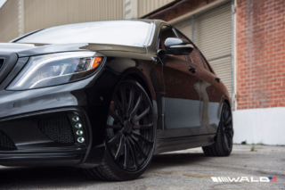 wald mercedes benz w222 s550 s63 s65 black bison body kit 2014 2015 2016 2017