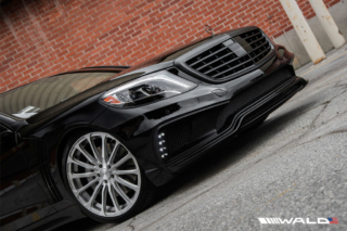 wald mercedes benz w222 s550 s63 s65 black bison front bumper 2014 2015 2016 2017