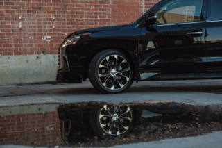 wald lexus lx570 standard body kit sports line front lip j11c wheels rims 2016 2017 2018