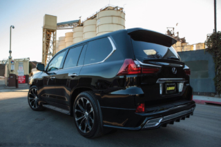 wald lexus lx570 standard body kit sports line rear lip j11c wheels rims 2016 2017 2018