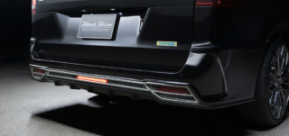 wald mercedes benz mbz v class w447 viano metris wald black bison body kit rear bumper led 2015 2016 2017 2018
