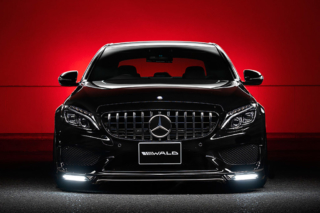 wald mercedes benz w205 c class executive line body kit front apron led drl panaericana grill 2014 2015 2016 2017 2018