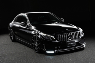 wald mercedes benz w205 c class executive line body kit front apron led drl panamericana grill side skirt set i11c wheel rim 2014 2015 2016 2017 2018