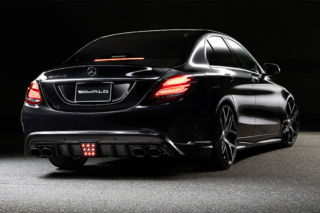 wald mercedes benz w205 c class executive line body kit rear bumper apron led brake lamp side skirt set i11c wheel rim 2014 2015 2016 2017 2018