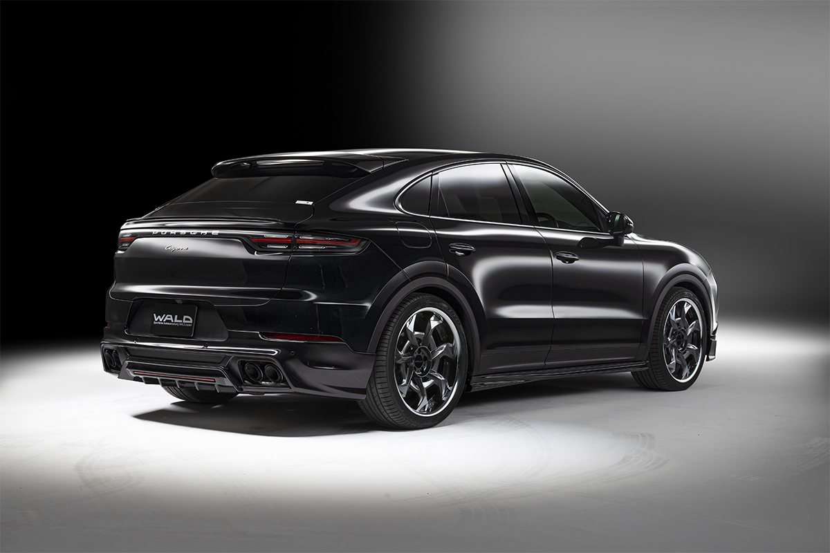 wald-cayenne-coupe-black-bison-rear-angle-v12c-wheel-2019-2020-2021